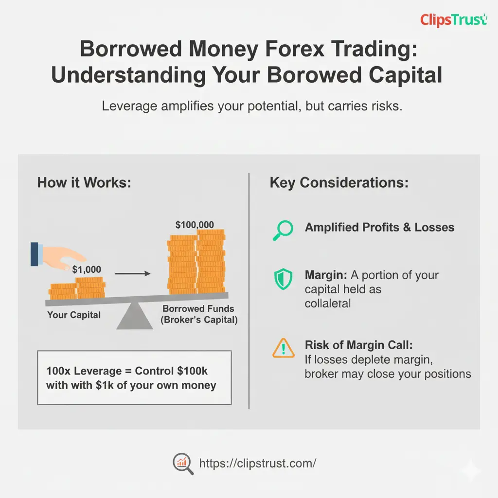 borrowed money forex trading 